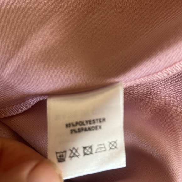 Micas Blush Pink Backless Maxi Dress Size M New With Tag - Picture 13 of 14